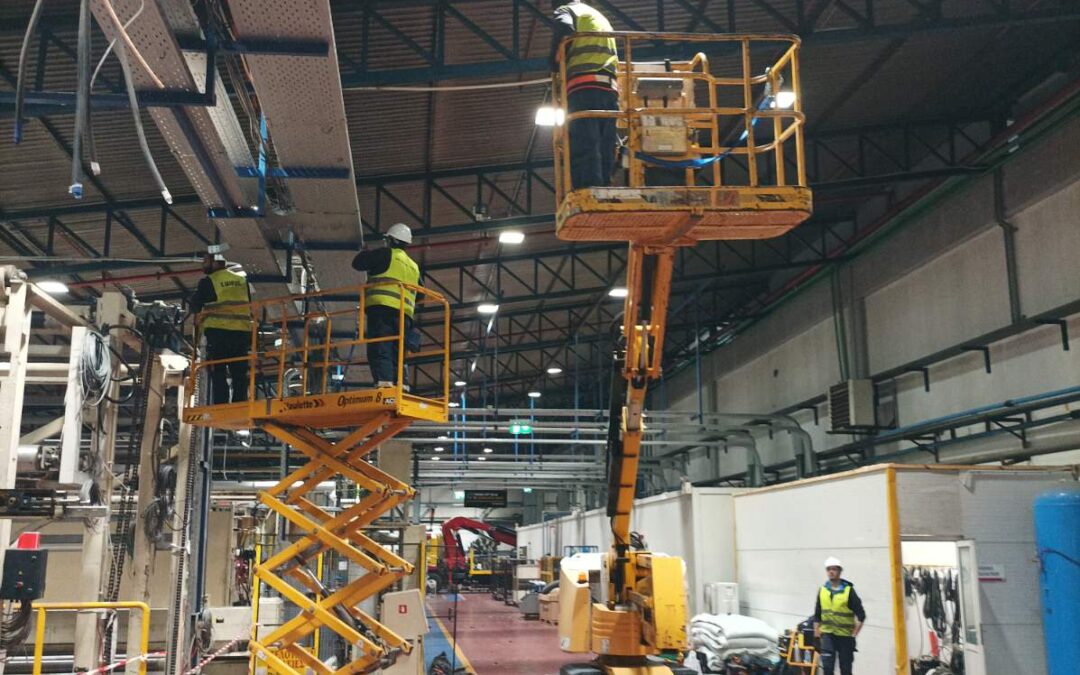 Εργασίες Η/Μ στη βιομηχανία Πλαστικά Θράκης